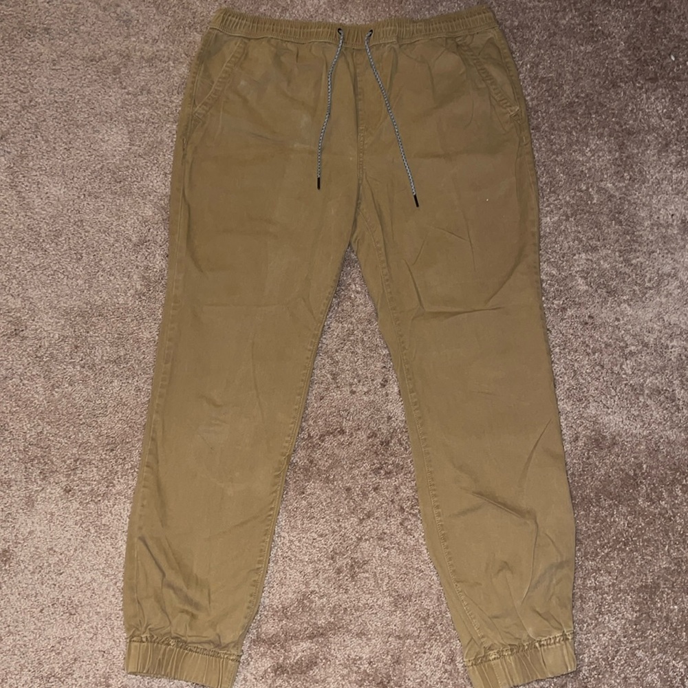 Aeropostale Brown Khaki Joggers